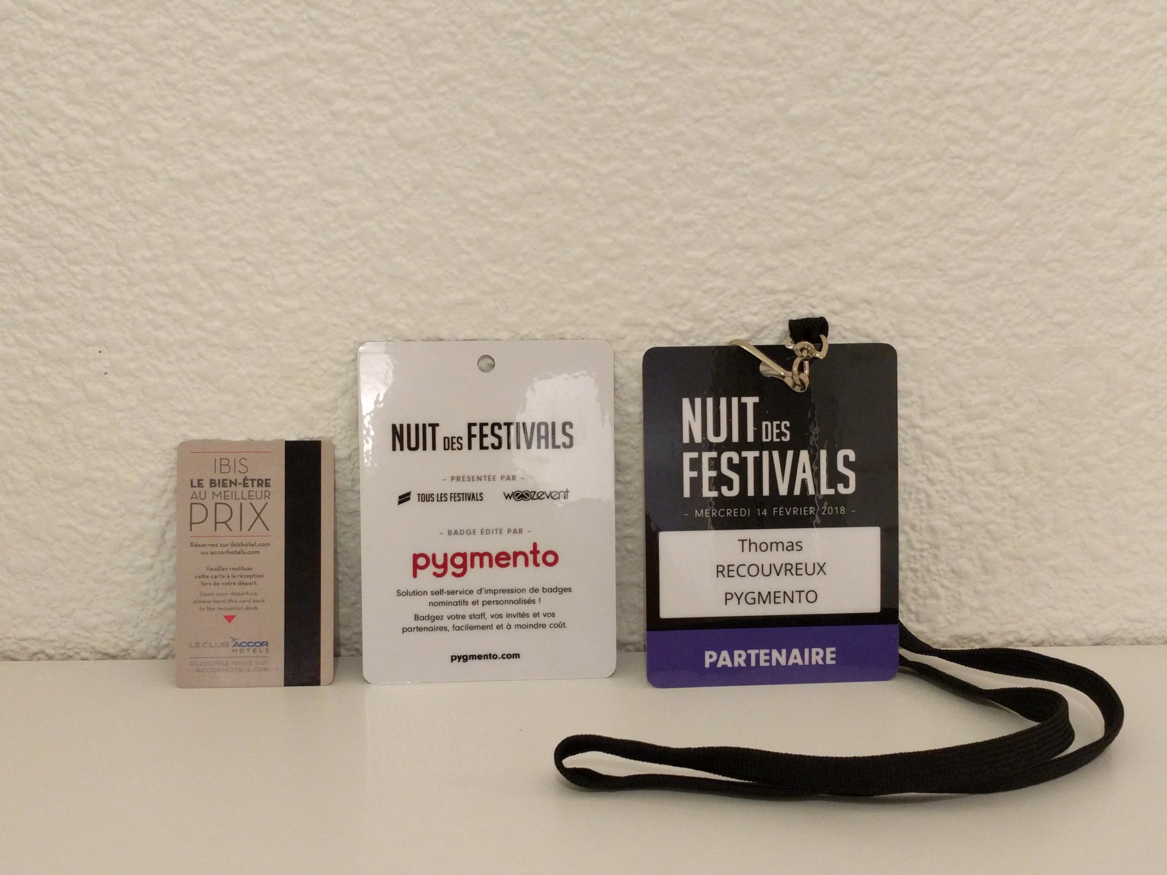 Badge Large Pygmento La Nuit des Festivals